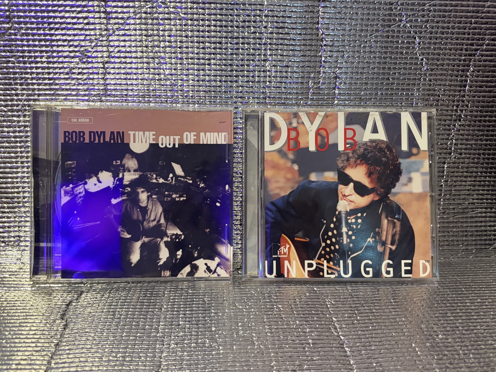 Vintage Music CD - Bob Dylan - Time Out Of  Mind & Unplugged
