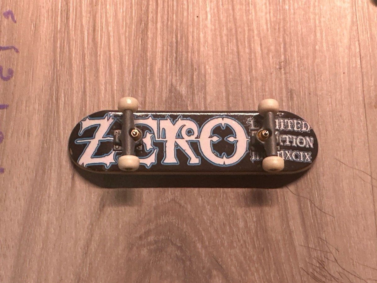 Tech Deck Zero Edizione Limitata 2000 Generazione 3 Vintage Raro - A5-Loose