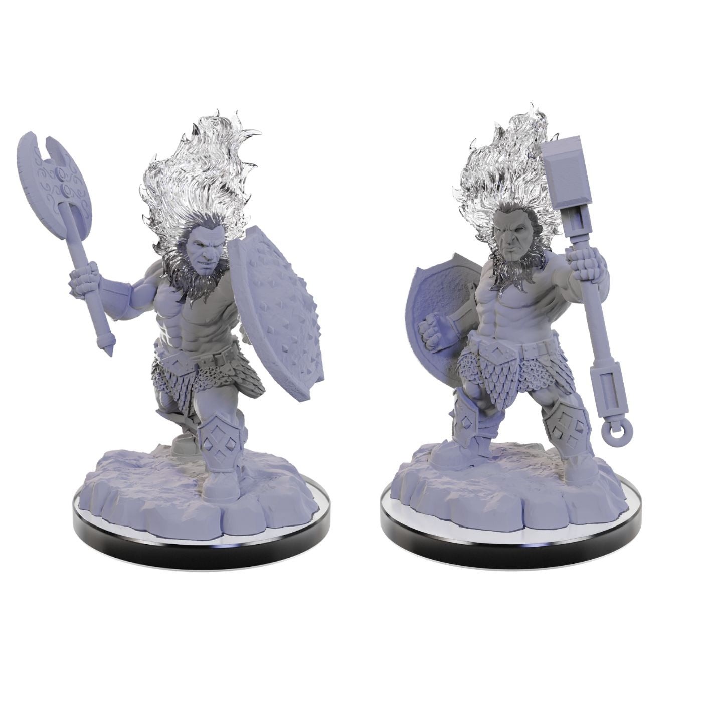 WIZKIDS D&D Nolzur's Marvelous Miniatures  Azer Warriors (2)  Rpg Miniature Unpa