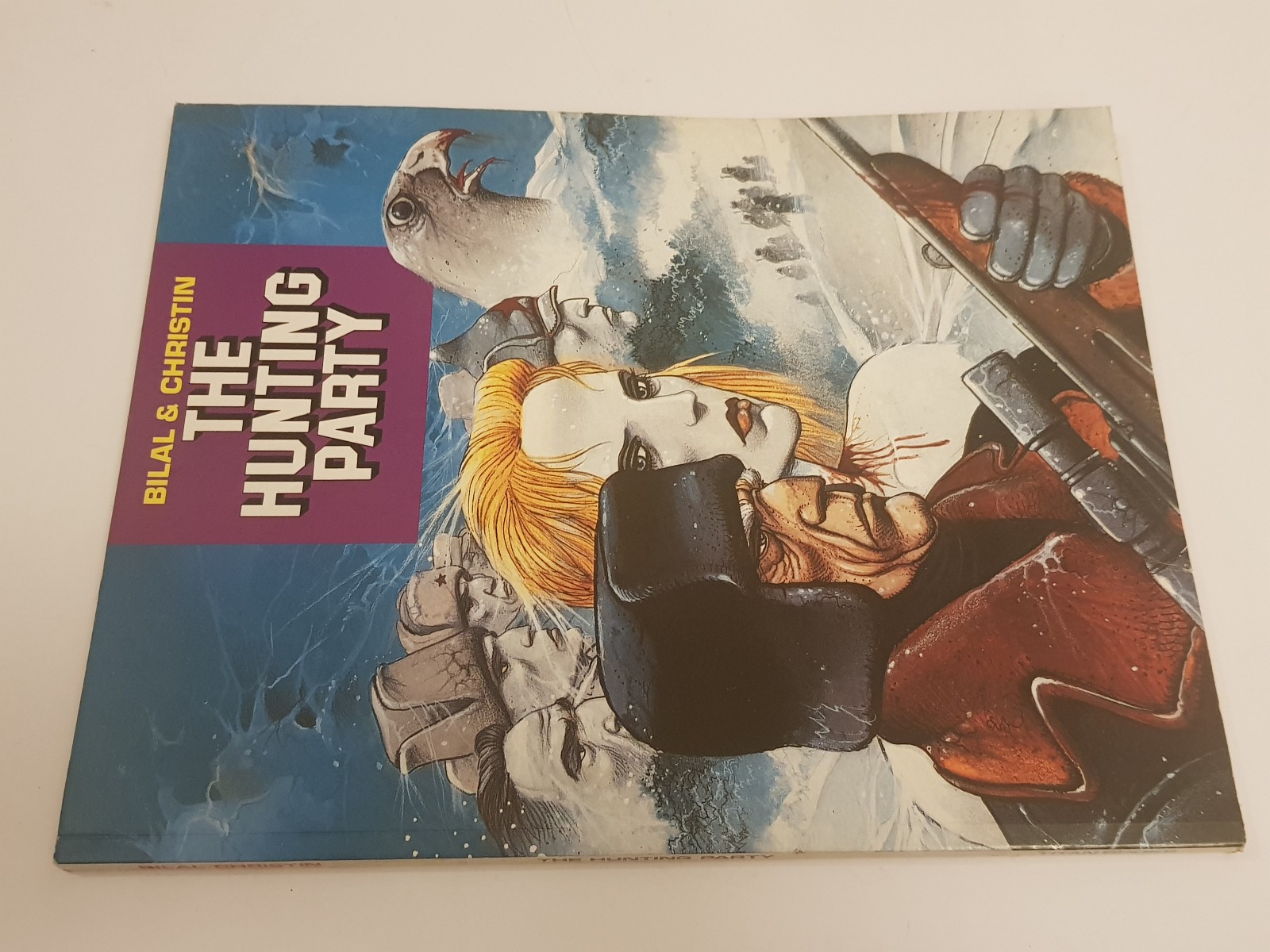 1990 The Hunting Party - 1st Edition Graphic Novel Comic Book - English - Titan