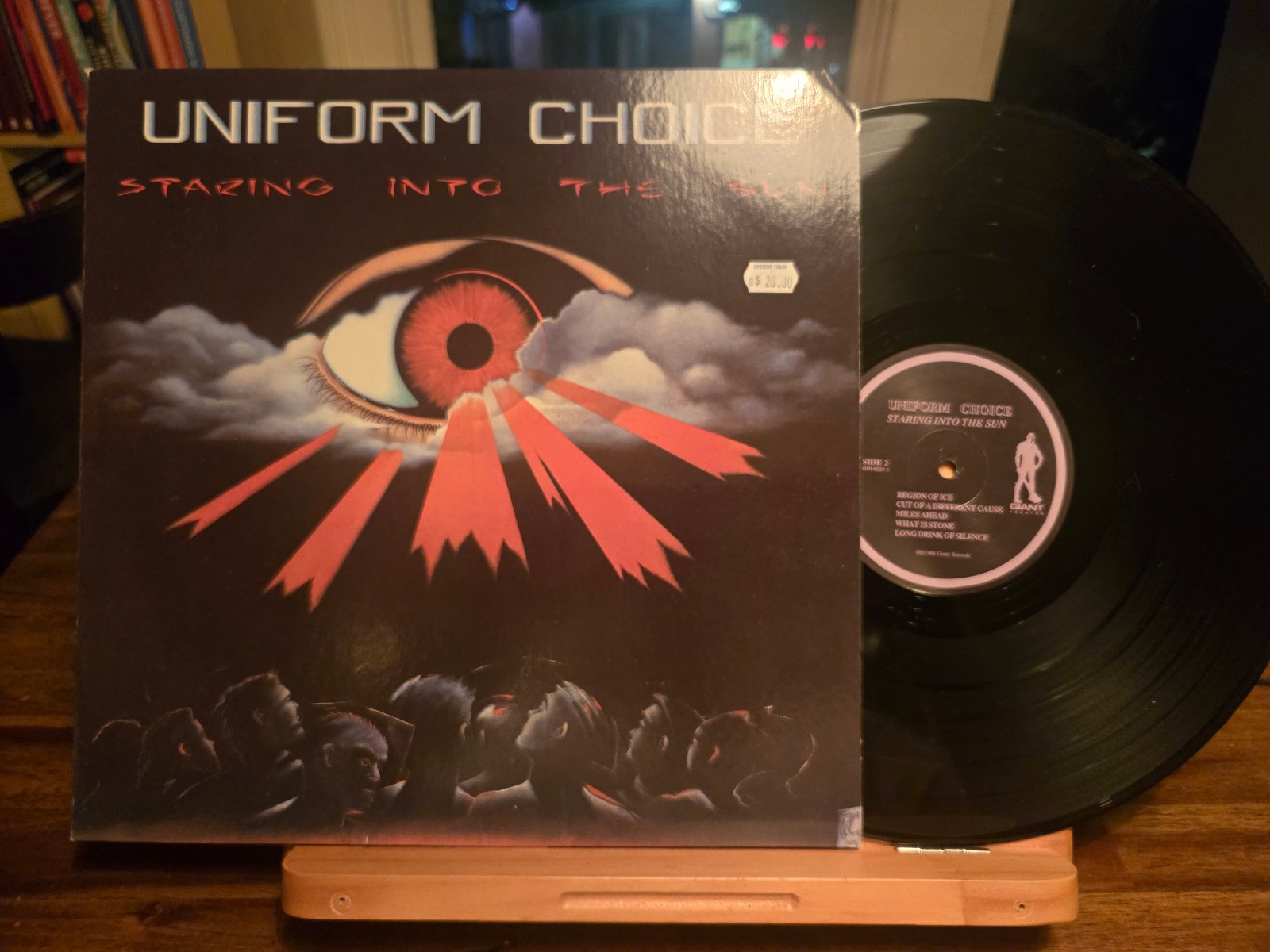 Uniform Choice "starting at the sun" LP vinyl LP OOP hardcore punk sxe