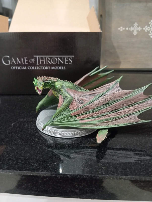 Rhaegal Game of Thrones Eaglemoss GOTR