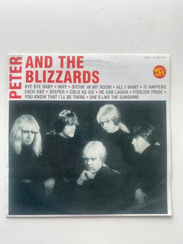 Peter and the blizzards 10” op art. Dutch beat