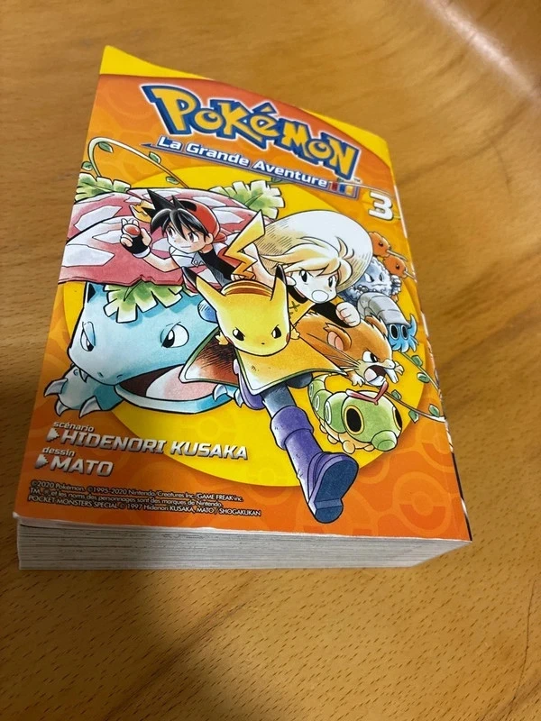 Manga Pokémon la grande aventure 3
