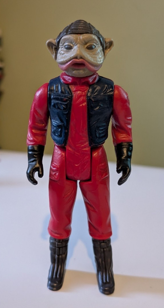 STAR WARS IL RITORNO DELLO JEDI -Nien Numb- 1983 Figurina originale