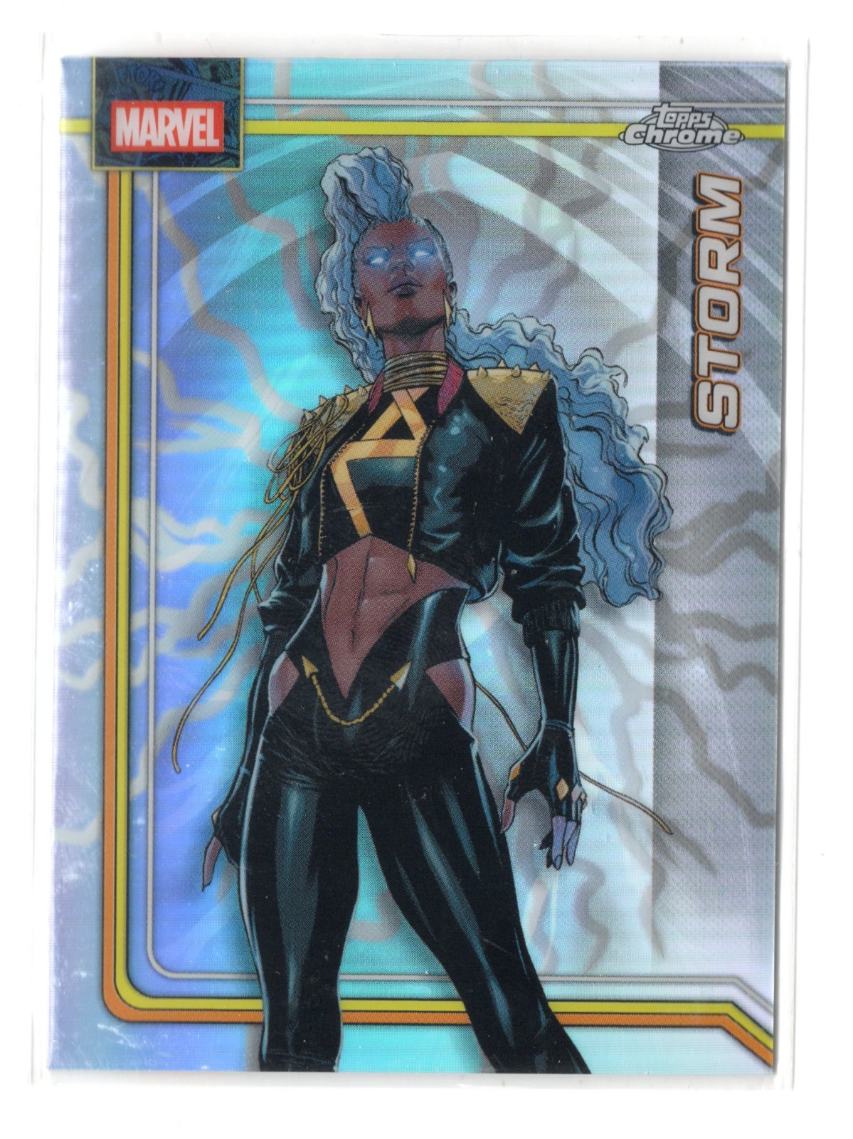 2026 Topps Marvel Chrome STORM'S LIGHTNING REFRACTOR #169 Storm (X-Men)