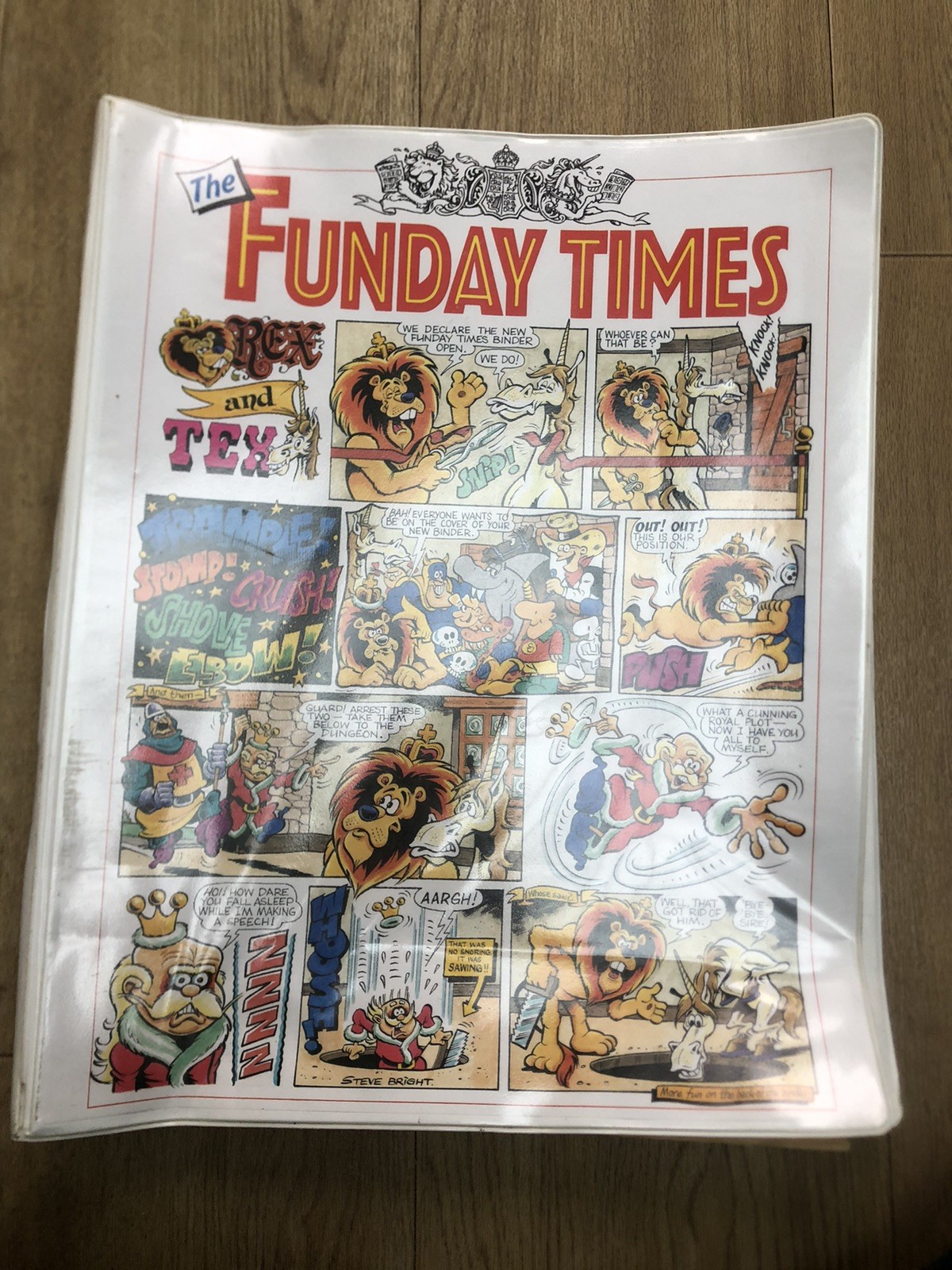 Funday Times in Original Folder Nos.  277- 296 Dated 1/1/95 To 14/5/95 Job Lot