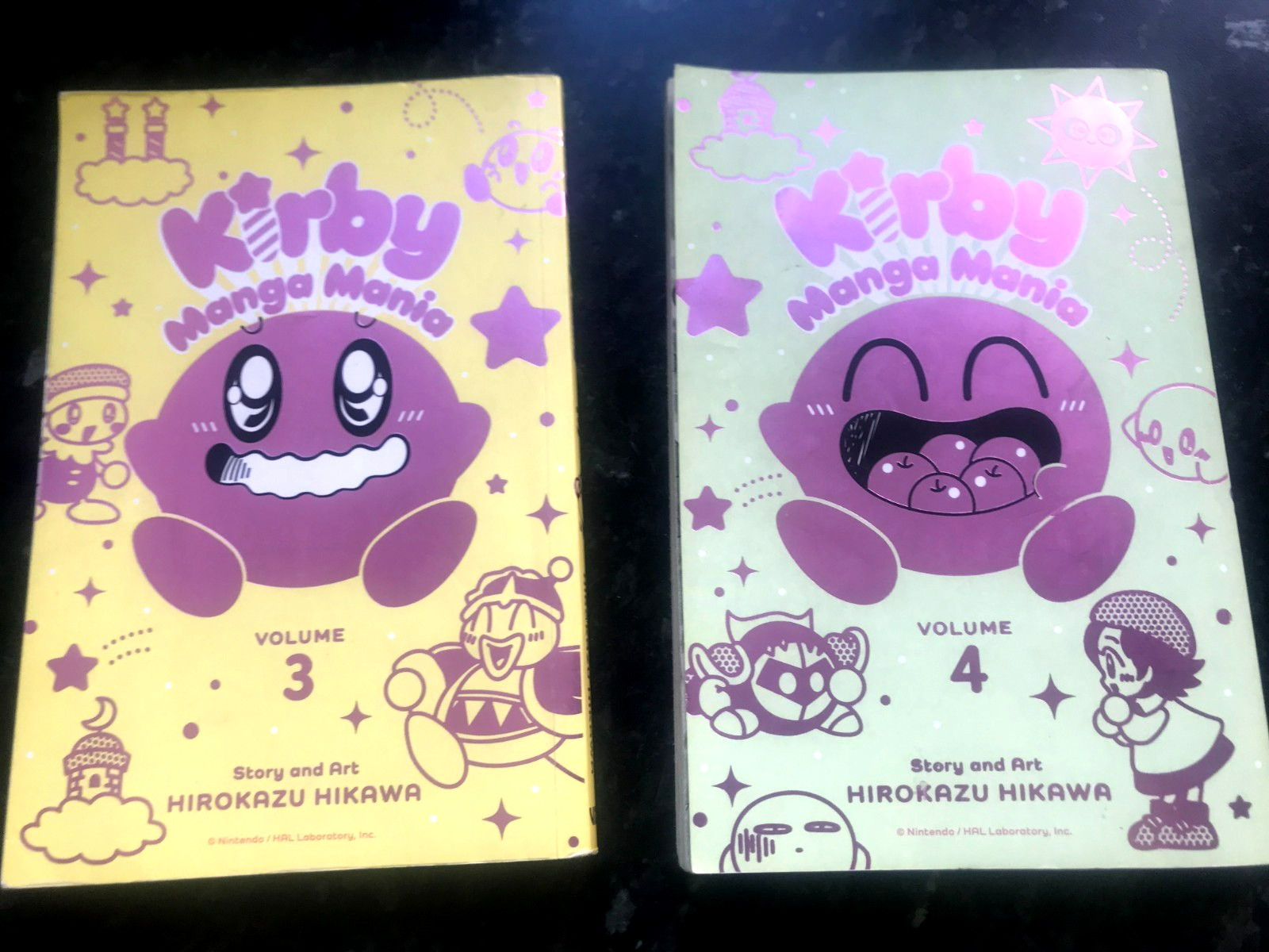 Kirby Manga Mania Volumes 3 & 4 Book Set Hirokazu Hikawa VIZ Media English