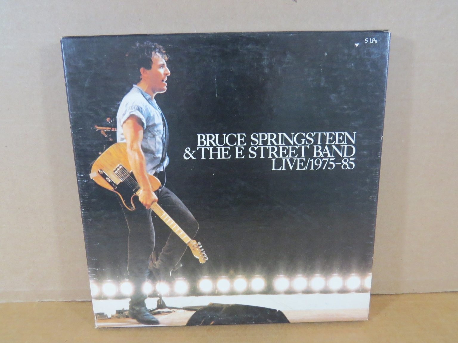 Bruce Springsteen - Live/1975-85 5 LP Box Set 1986 Columbia Rock 33 RPM EXC