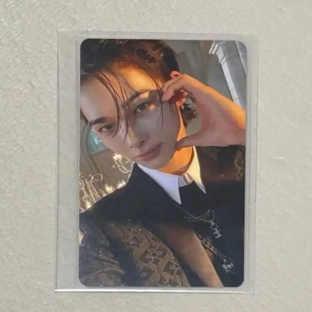 Scheda fotografica ENHYPEN Ni-Ki DARK BLOOD Bite Me Broadcast