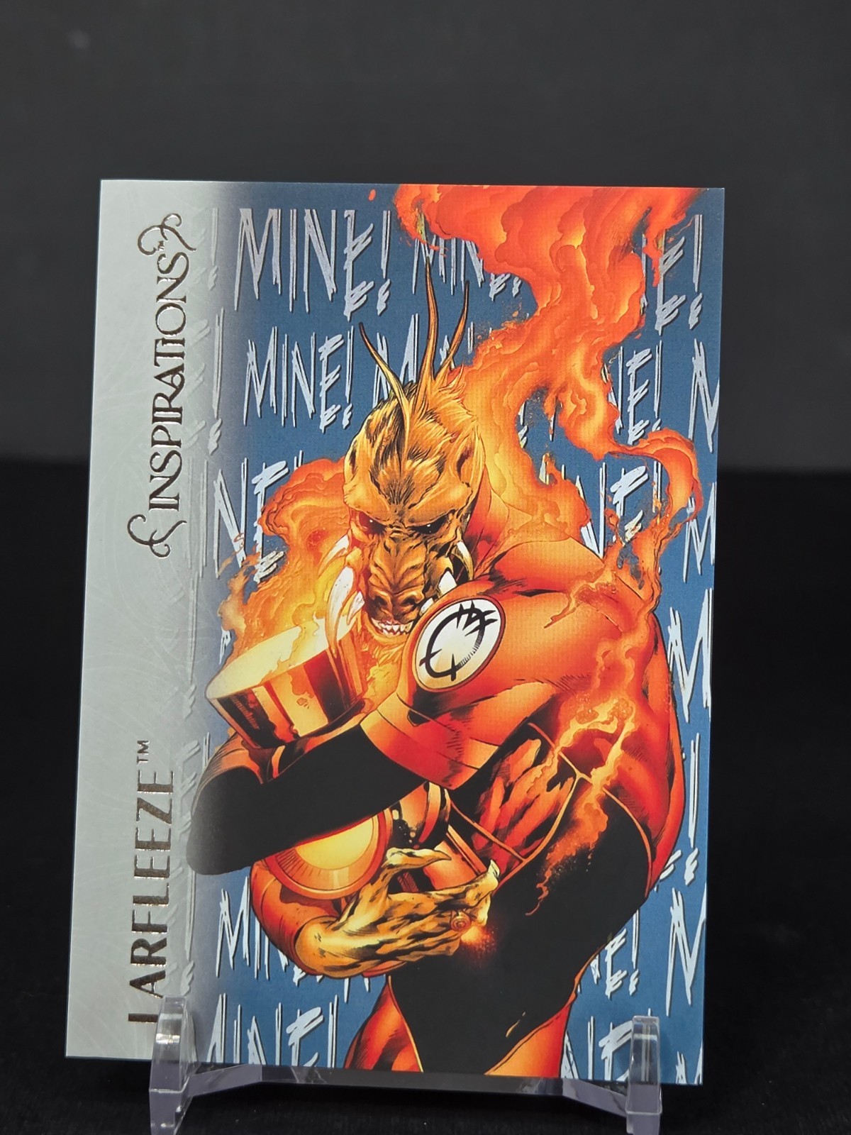 2026 UD Inspirations The World of DC Silver #27 Larfleeze