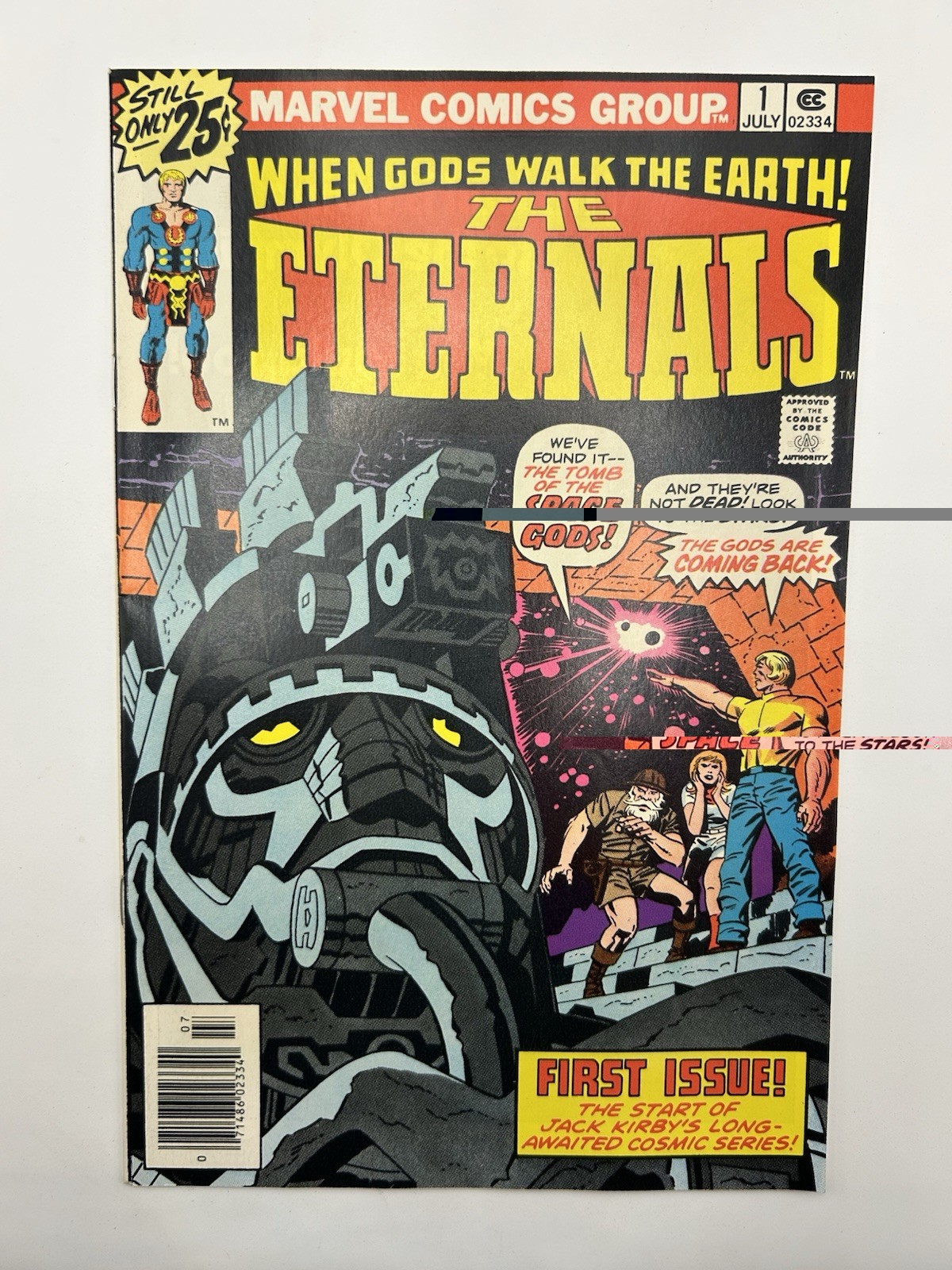 Eternals #1 1976 Origine e prima apparizione degli Eterni (Marvel Comics)