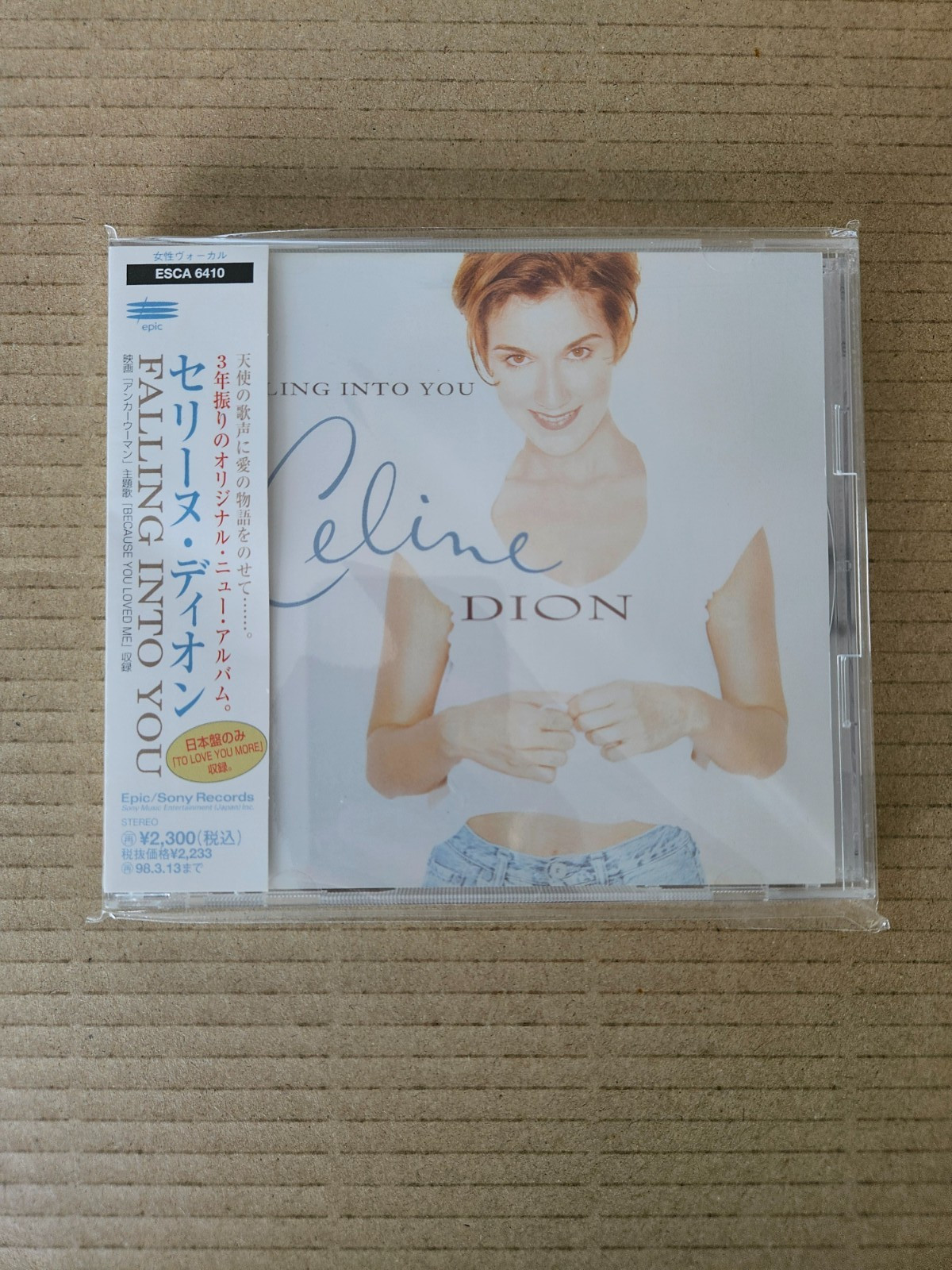 CD : Celine Dion - Falling into You ESCA6410 - Obi - Japan