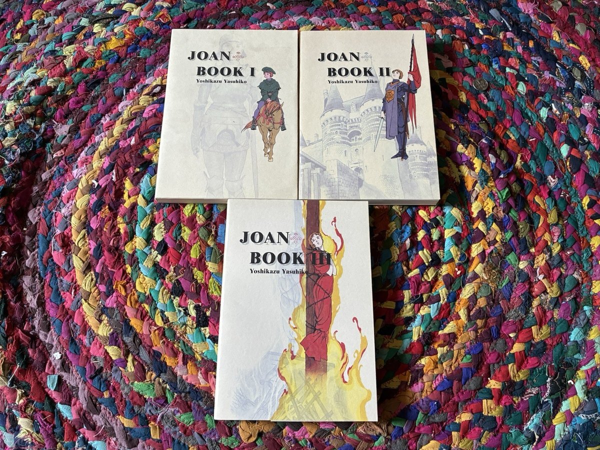 Joan Book 1, 2 e 3 Yoshikazu Yasuhiko Comics One Manga Inglese