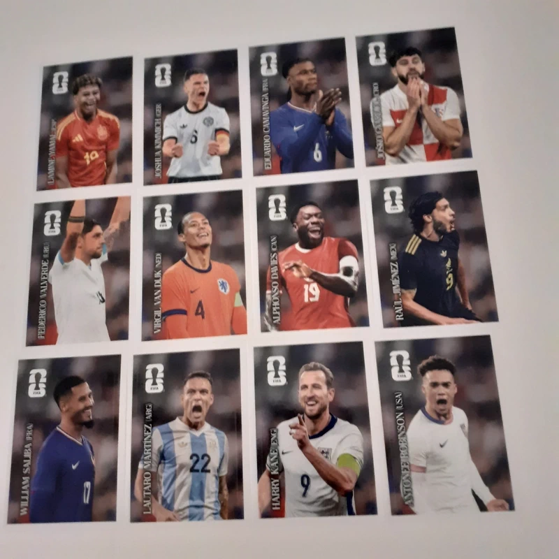 12 Stickers Coca Cola Panini Coupe du monde 2026