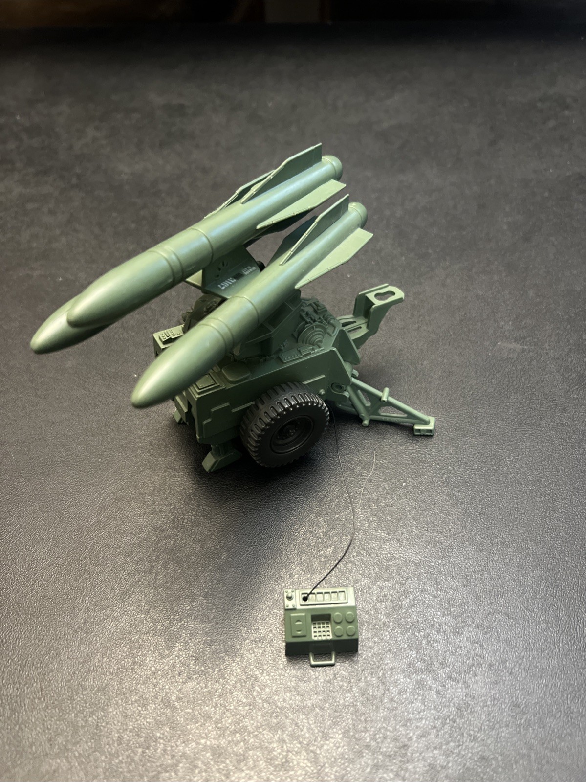 Sistema missilistico mobile Gi Joe 3,75 MMS 1982 veicolo quasi completo