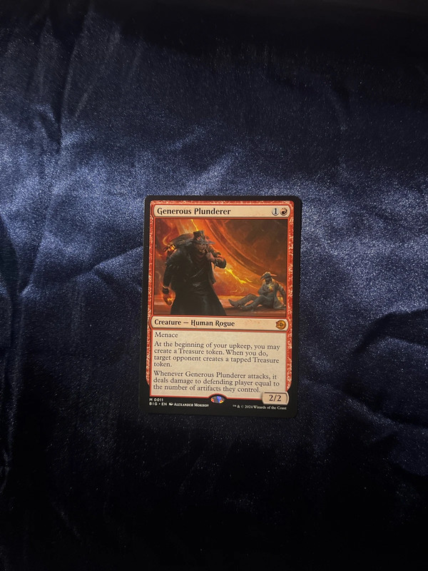 Generous Plunderer- Magic