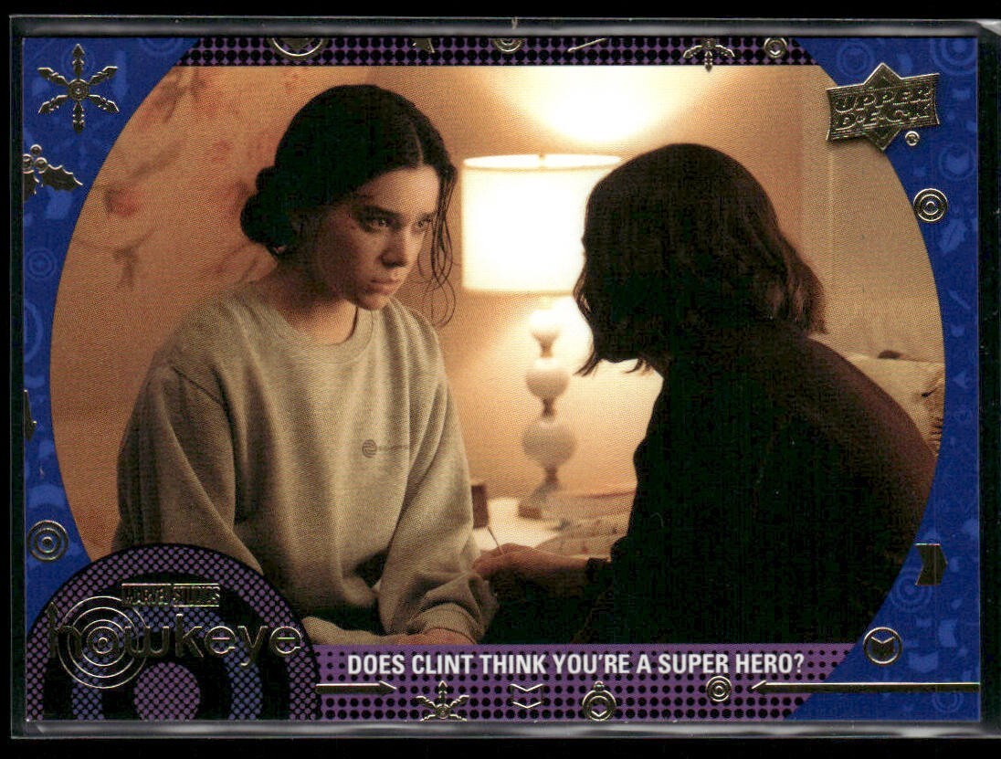 2023 Marvel Occhio di Falco Base Blu Parallelo /199 #63 - Hailee Steinfeld
