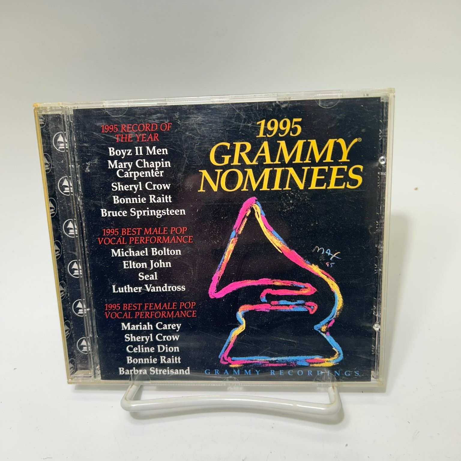1995 Grammy Nominees CD 1995 Compilation Pop Sony Music