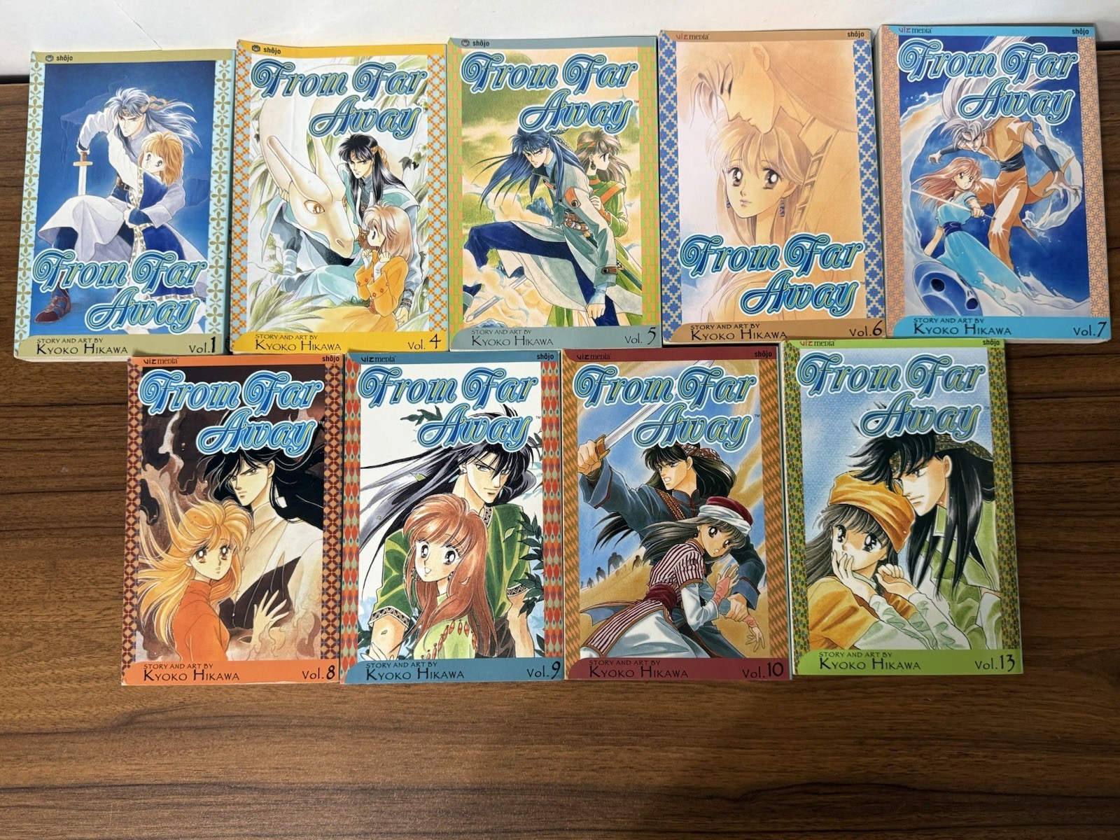 Manga From Far Away Vol. 1 4 5 6 7 8 9 10 13 Kyoko Hikawa versione inglese