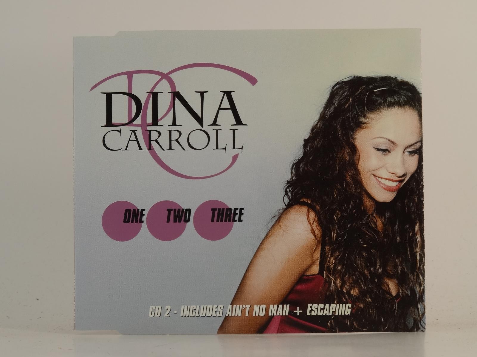 DINA CARROLL ONE TWO THREE (CD 2) (H1) 3 Track CD Single plus Picture Sleeve MER