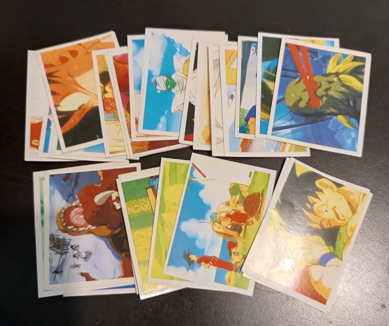 Lotto Corposo Figurine Panini Dragon Ball Z - Anni '90 (Svariati Numeri) Vintage