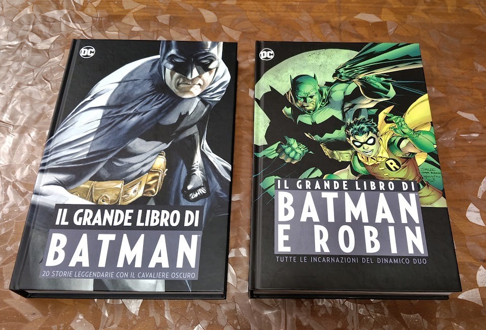 Il Grande Libro Di Batman + Batman E Robin Cartonati Antologici Panini DC