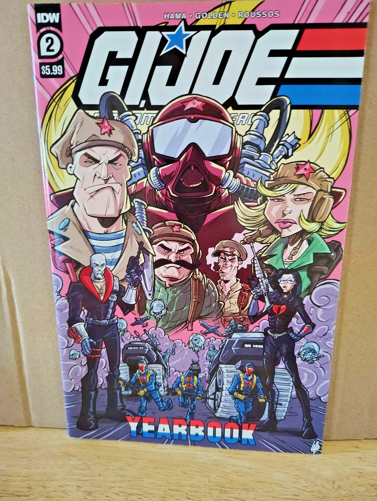 GI Joe A Real America Hero Yearbook #2 fumetto oversize IDW fumetti