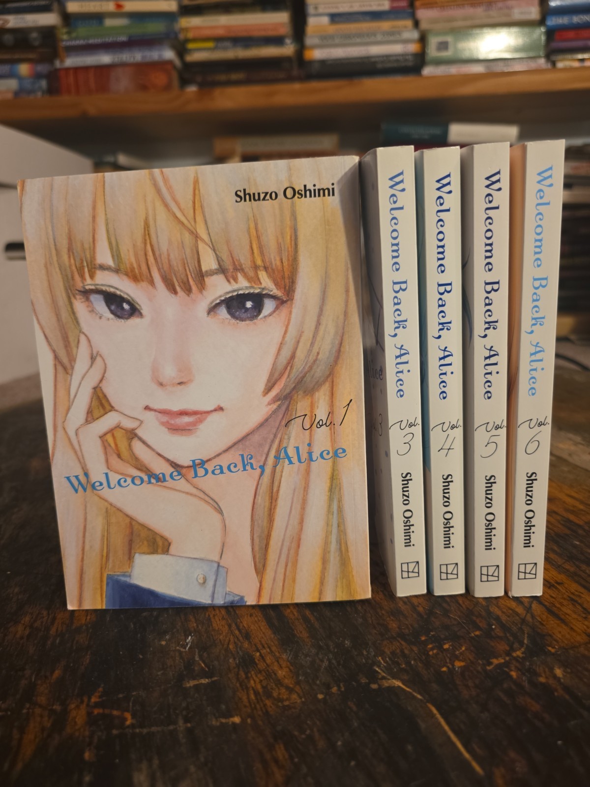 Welcome Back Alice Vol 1-6 set di 5 (mancano 2) manga Shuzo Oshimi 