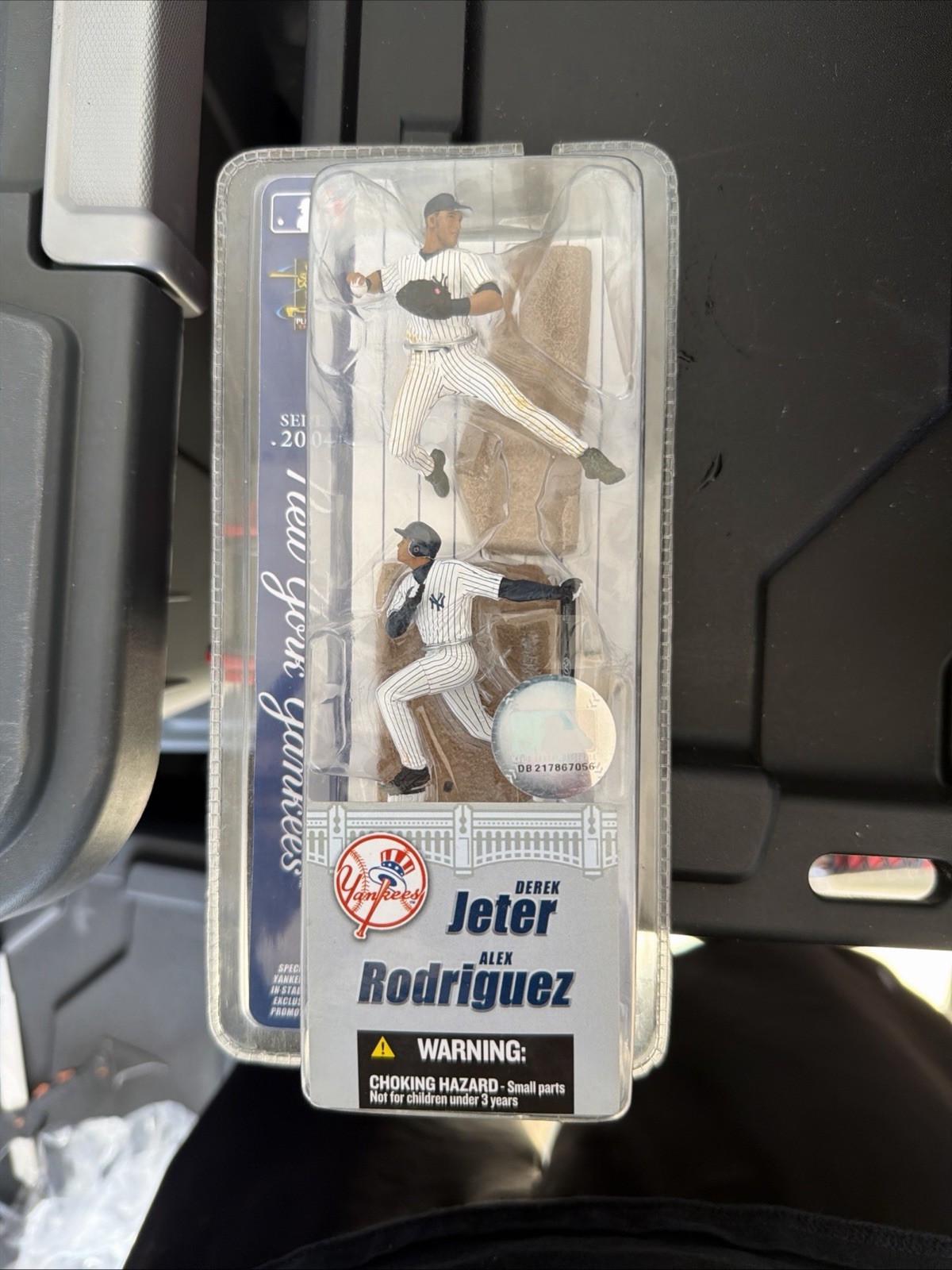 Derek Jeter & Alex Rodriguez 2004 3 inch McFarlane Figures Factory Sealed New