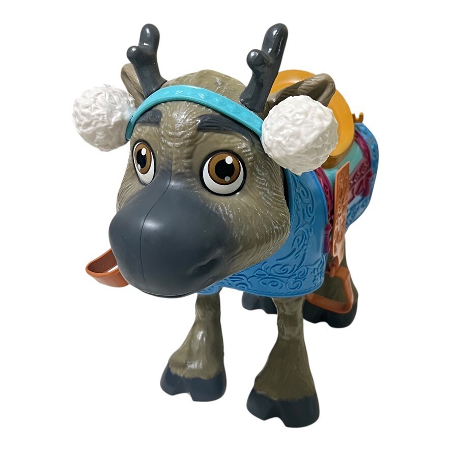 Disney Store Frozen Baby Sven paraorecchie animale domestico renna figura bambino sella giocattolo
