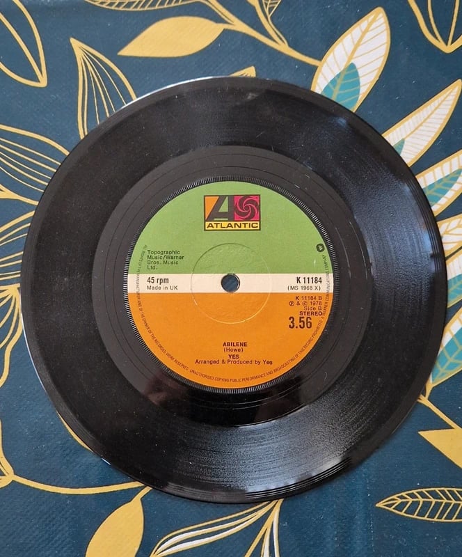 Vinyle 45 tours Yes