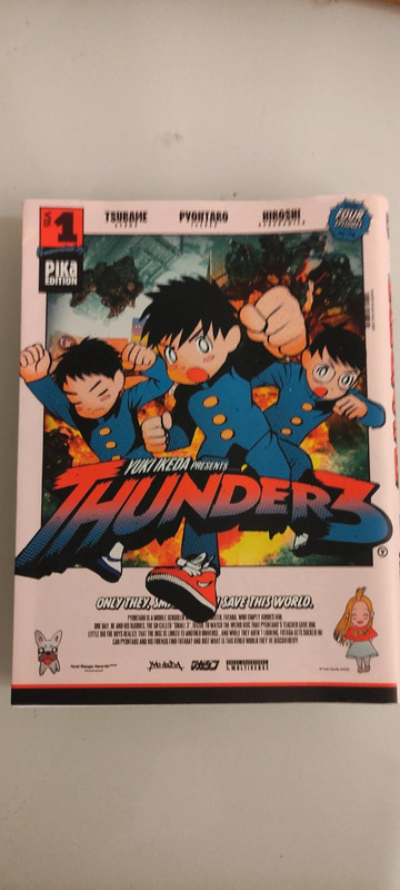 Thunder 3 tome 1 - mangas