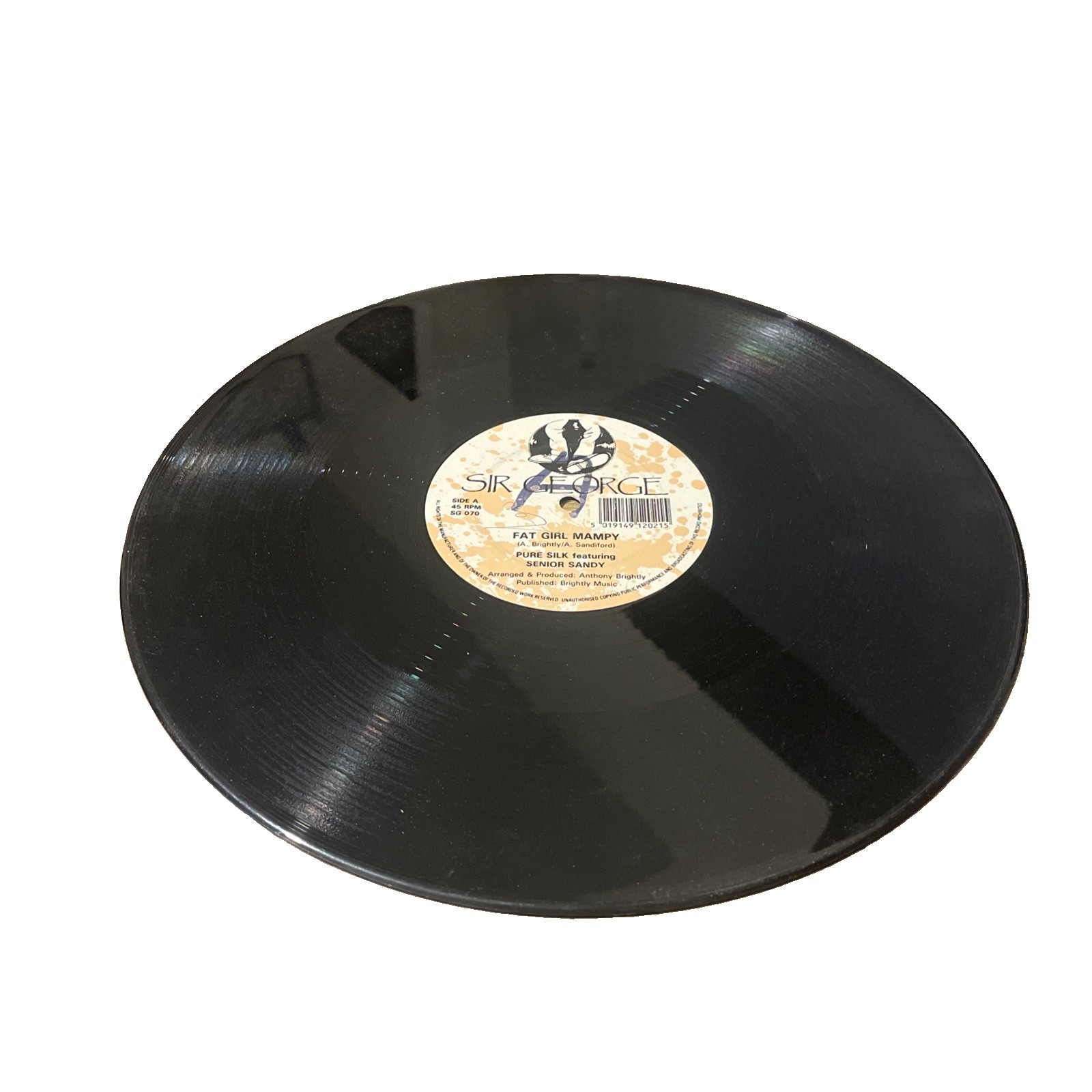Sir George – Fat Girl Mampy – 12’’ Vinyl  SG070 VG+ UK Stock