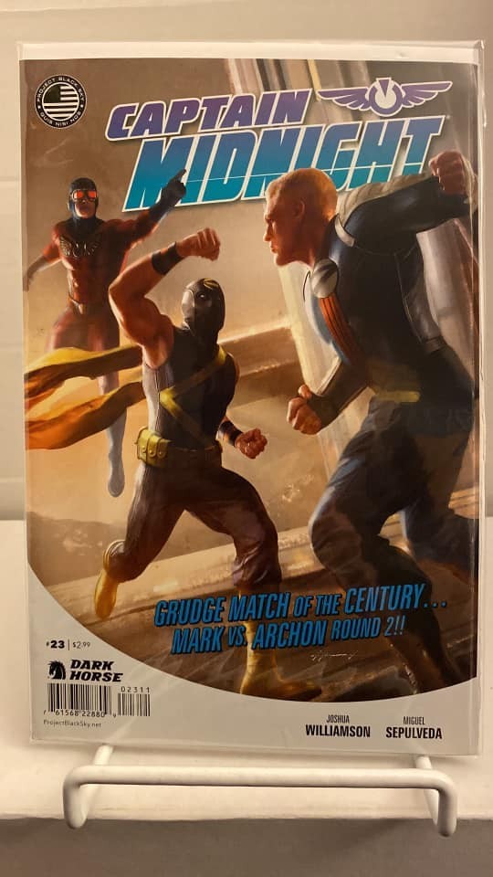 33163: DARK HORSE COMICS CAPTAIN MIDNIGHT #23 grado VG