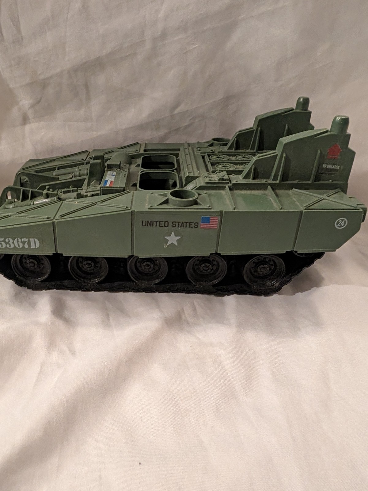 Vintage Hasbro 1984 G.I. Joe ARAH Toss 'N Cross Bridge Layer Vehicle No Driver