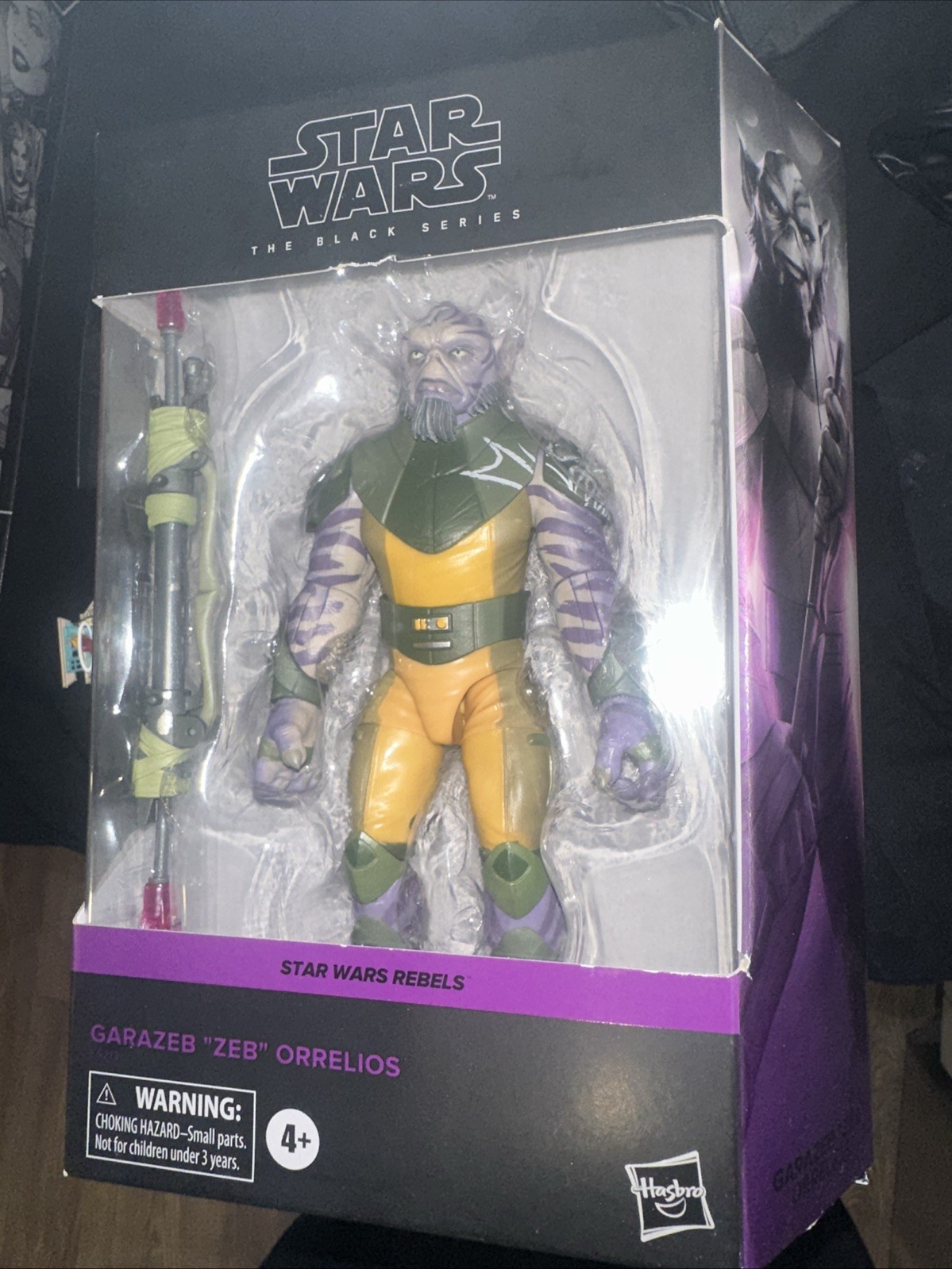 Star Wars Black Series Zeb Orrelios Rebels Deluxe #01 6" Figure 2020 Sealed