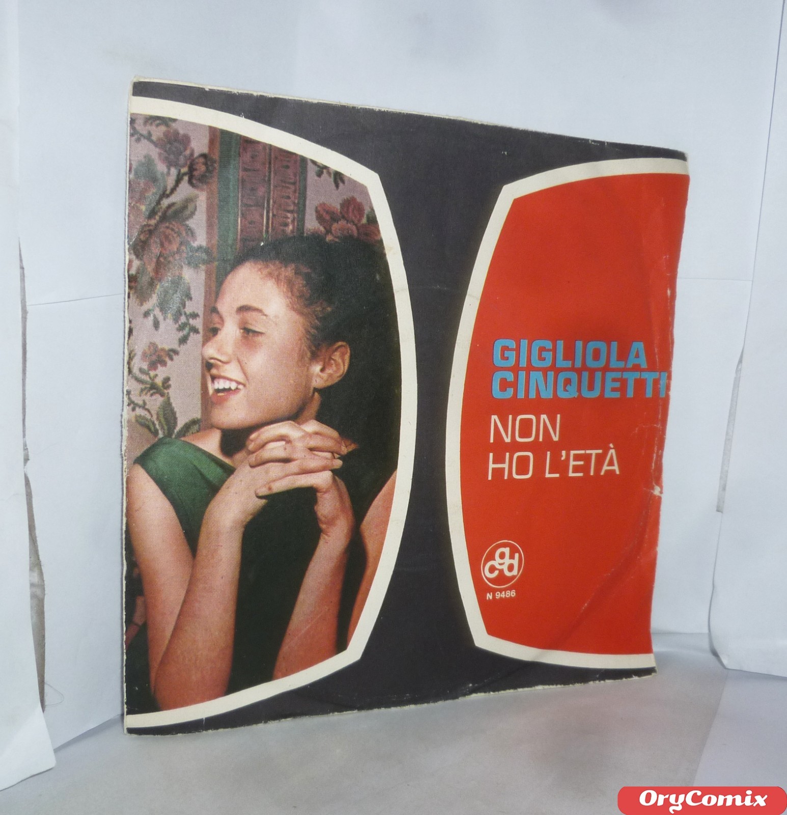 GIGLIOLA CINQUETTI - NON HO L'ETA' - VINILE 7" POLLICI 45 GIRI RPM BUONO
