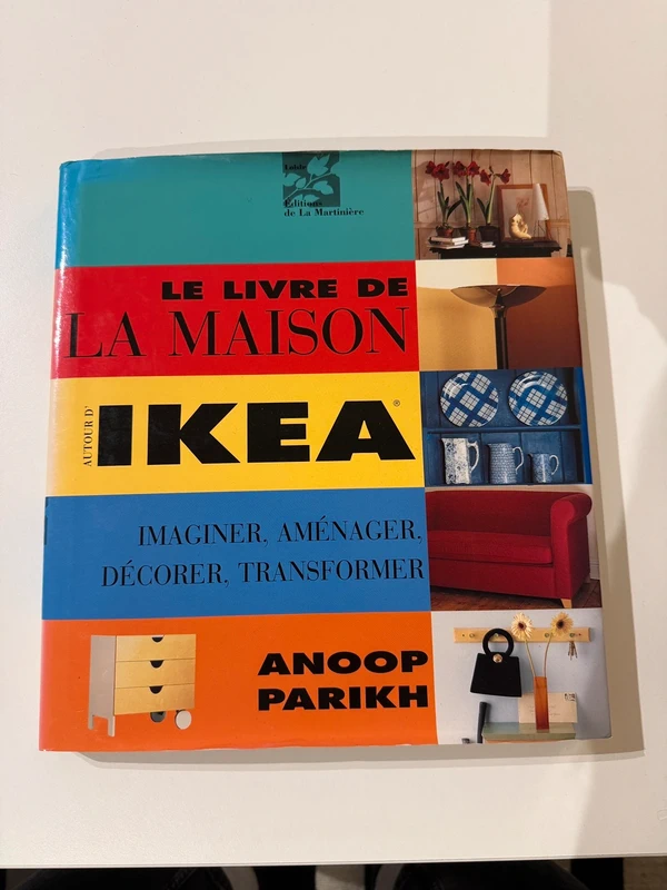 Livre vintage décoratif Ikea