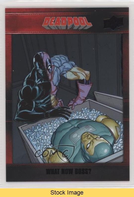 Upper Deck Marvel Deadpool Black 2019 What Now Boss? #49 LEGGI 4et