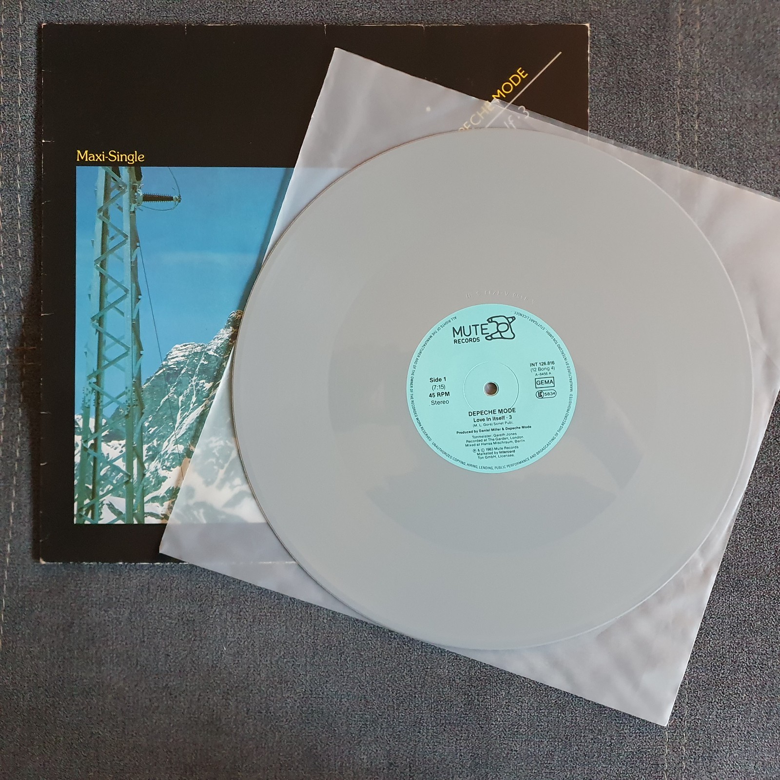 Depeche Mode - Love In Itself 3 GREY VINYL 