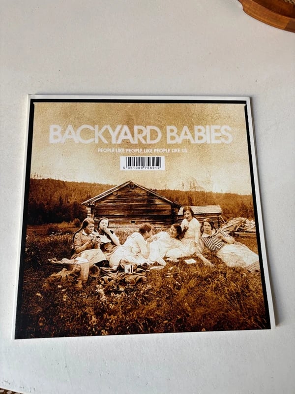 Lp backyard babies - people like us 2006 vinyl nm disco disque schallplatte