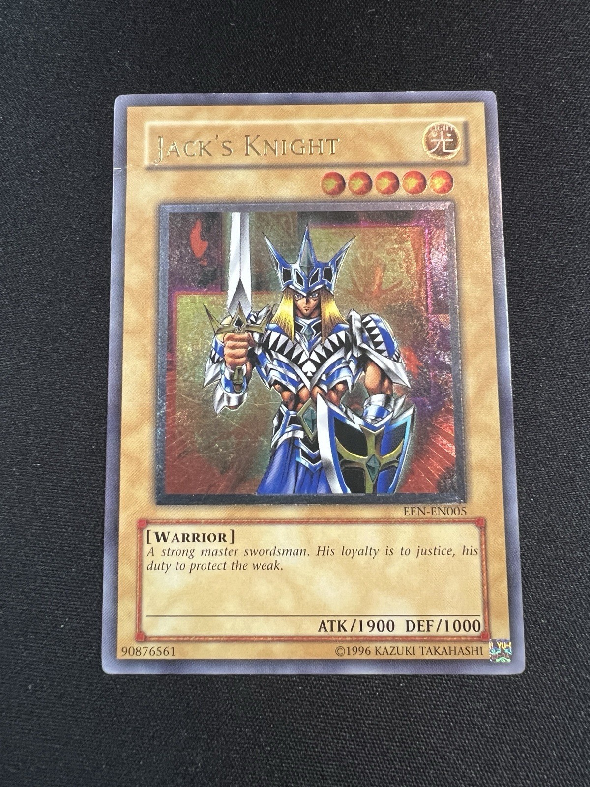 Yu-Gi-Oh! Jack's Knight (MP) (UTR) EEN-EN005 Ultimate Rare Elemental Energy