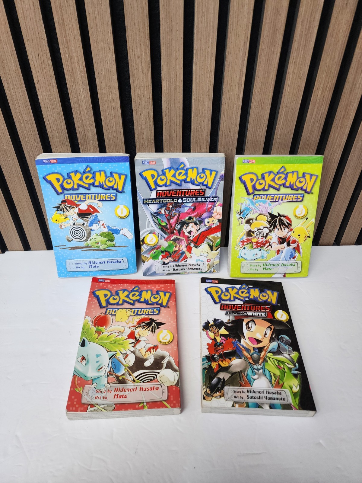 Lotto 5 Pokemon Avventure Manga Paperback
