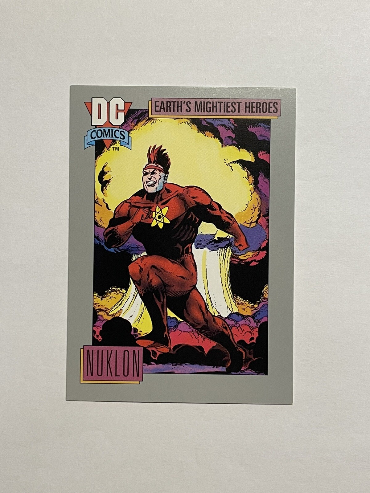 1991 Impel DC Comics 1992 Serie I #67 Nuklon