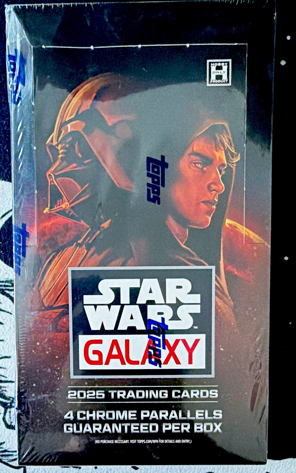 2025 Topps Star Wars Galaxy Hobby Box Factory Sealed 4 Chrome Parallels