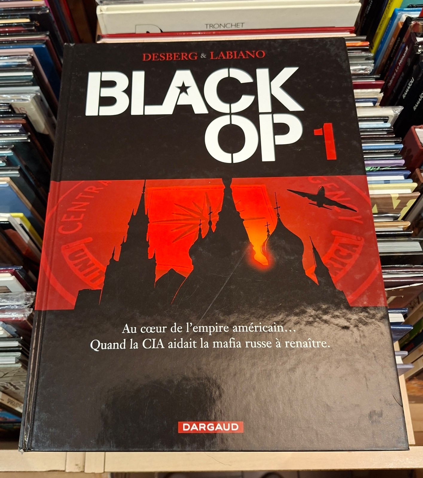 BLACK OP Tome 1 _ Desberg - Labiano _ Dargaud  1ère édition 2005 /Dédicacé