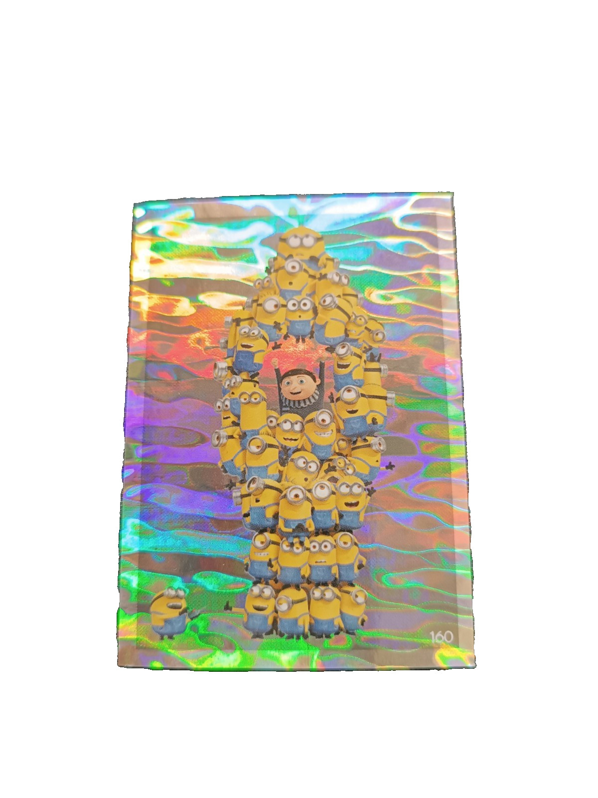 Card Minions The Rise of Gru Topps 2021 # 160 Foil Olografica Gru