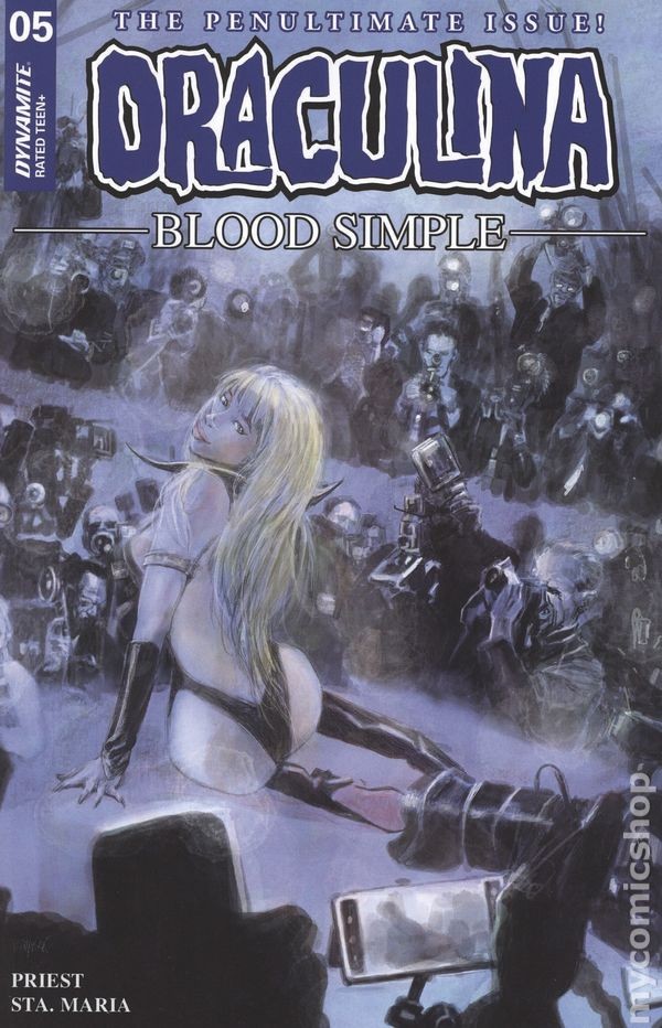 Draculina Blood Simple #5C variante Kayanan quasi nuovo 2023 immagine stock