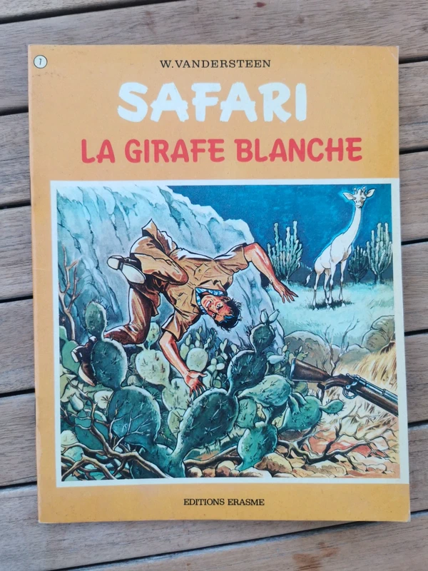 BD numéro 7 1970-1974 Safari Willy Vandersteen Éditions Érasme